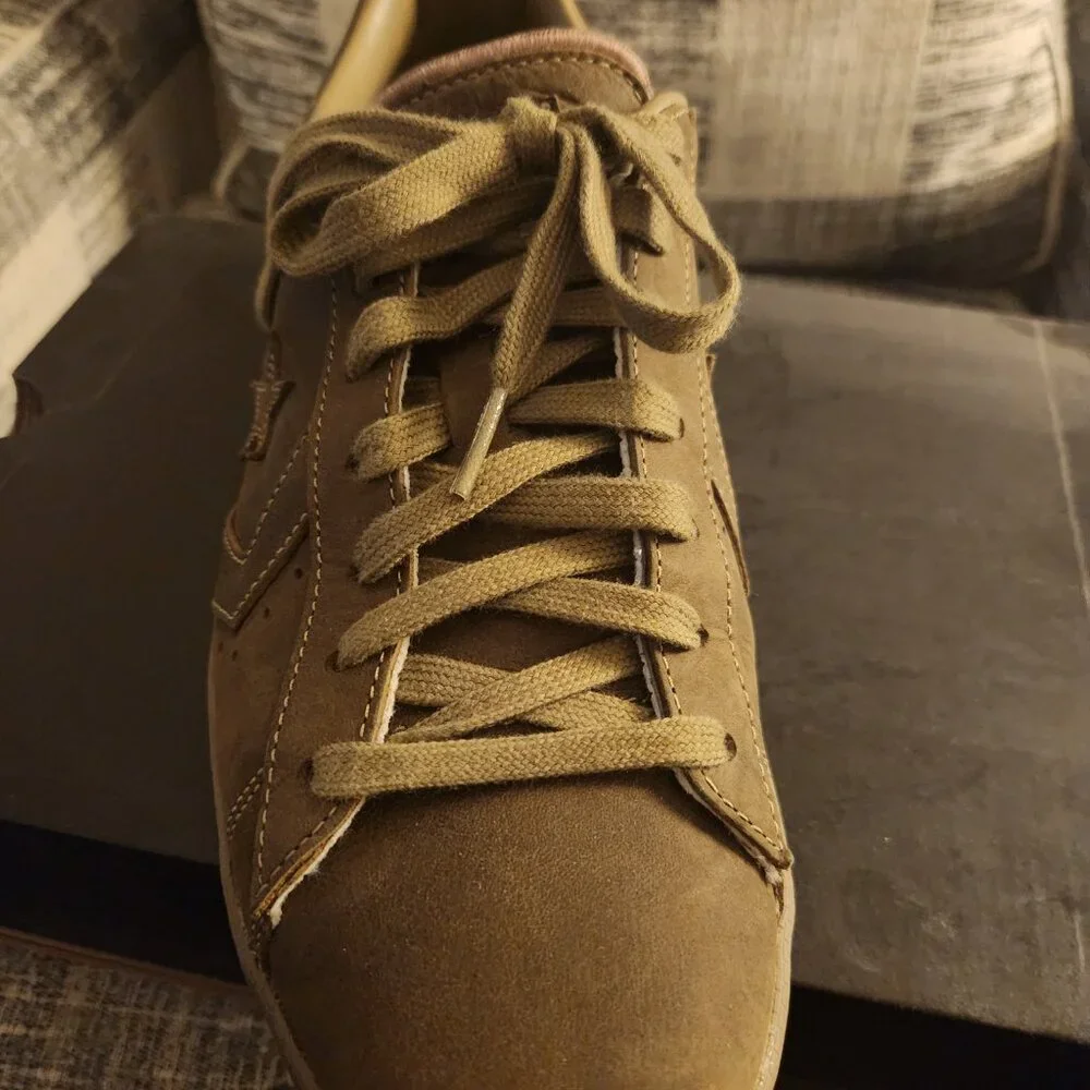 Khaki suede Converse (unisex) - Picture 4 of 6